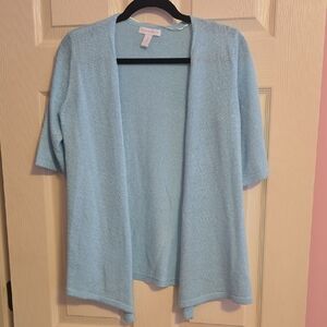 Charter Club Light‎ Blue Women's Cardigan